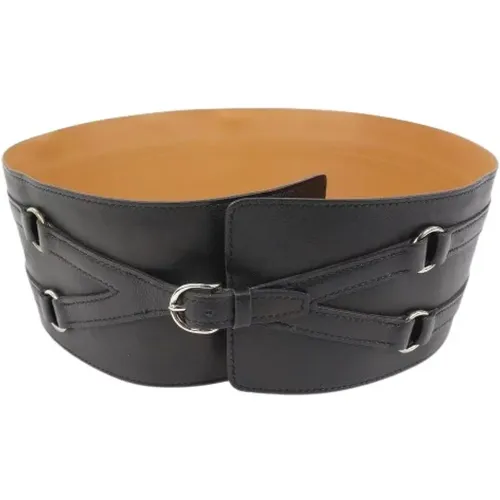 Pre-owned Belts, female, , Size: ONE SIZE Pre-owned Leather belts - Hermès Vintage - Modalova