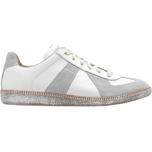 Leather sneakers , male, Sizes: 6 UK, 6 1/2 UK - Maison Margiela - Modalova