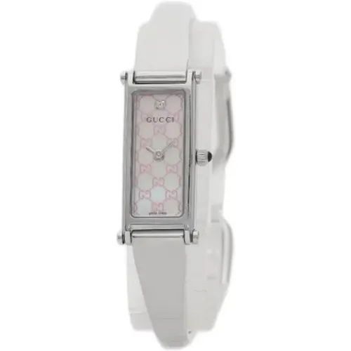 Pre-owned Watches, female, , Size: ONE SIZE Pre-owned Stainless Steel watches - Gucci Vintage - Modalova