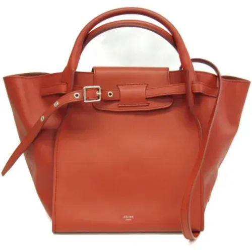 Pre-owned Leather celine-bags , female, Sizes: ONE SIZE - Celine Vintage - Modalova