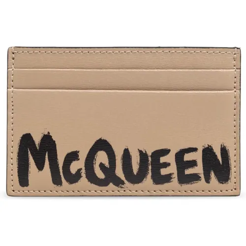 Wallets & Cardholders, male, , Size: ONE SIZE Card Case - alexander mcqueen - Modalova