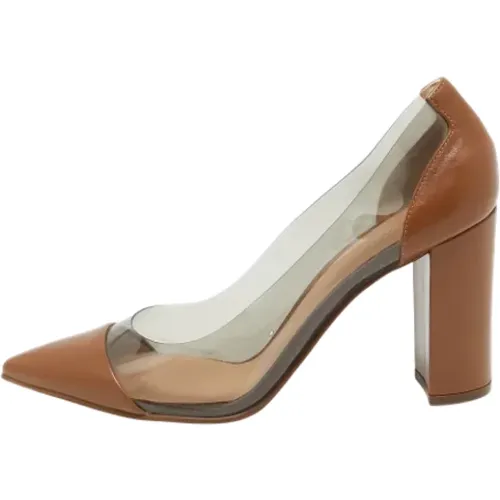 Pre-owned Pumps, female, , Size: 8 US Pre-owned Leather heels - Gianvito Rossi Pre-owned - Modalova