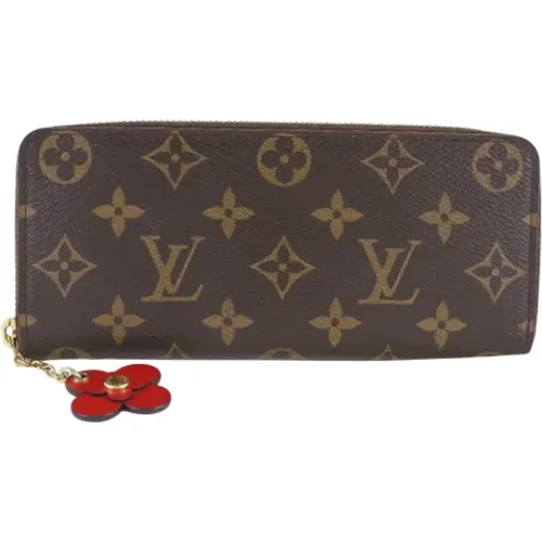 Pre-owned Jewellery, female, , Size: ONE SIZE Pre-owned Canvas wallets - Louis Vuitton Vintage - Modalova