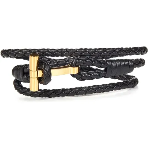 Woven Bracelet , male, Sizes: M, L - Tom Ford - Modalova