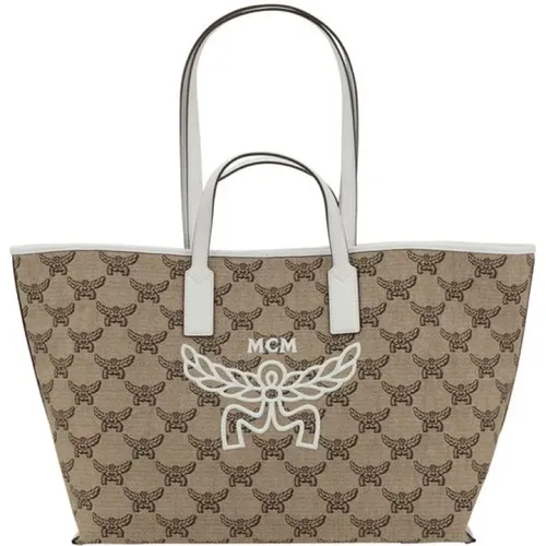 Tote Bags, female, , Size: ONE SIZE Stylish Himmel Tote Bag with Removable Pouch - MCM - Modalova