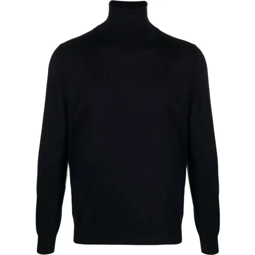 Turtlenecks, male, , Size: S Turtle Neck Pullover Sweater - Laneus - Modalova