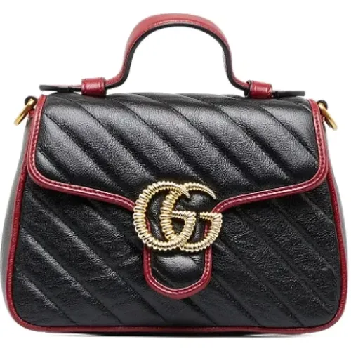 Pre-owned Leather handbags , female, Sizes: ONE SIZE - Gucci Vintage - Modalova