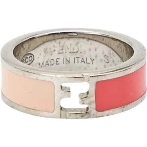 Pre-owned Jewellery, female, , Size: ONE SIZE Pre-owned Metal rings - Fendi Vintage - Modalova