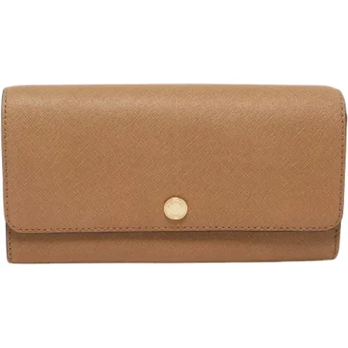 Pre-owned Wallets, female, , Size: ONE SIZE Pre-owned Leather wallets - Michael Kors Pre-owned - Modalova