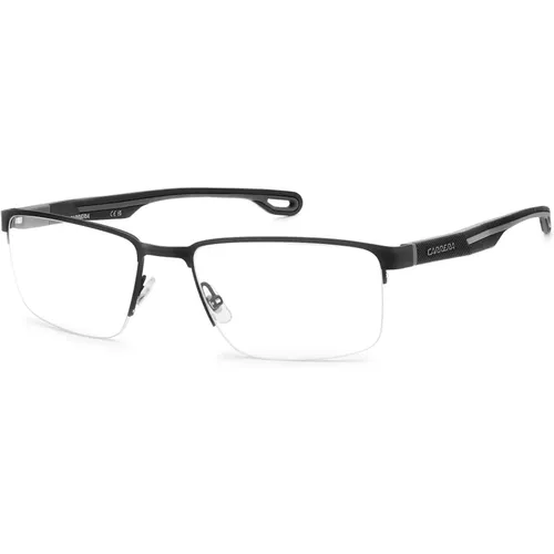 Matt Schwarz Graue Brillengestelle , unisex, Größe: 57 MM - Carrera - Modalova