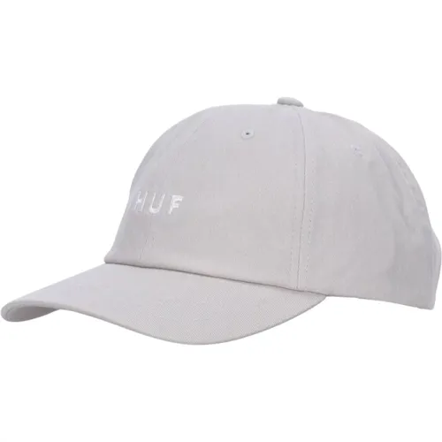 Curved Visor Cap Cream 6 Panel , unisex, Sizes: ONE SIZE - HUF - Modalova