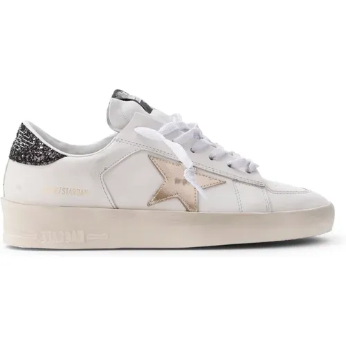 Gold Antracite Stardan Sneakers , female, Sizes: 3 UK - Golden Goose - Modalova