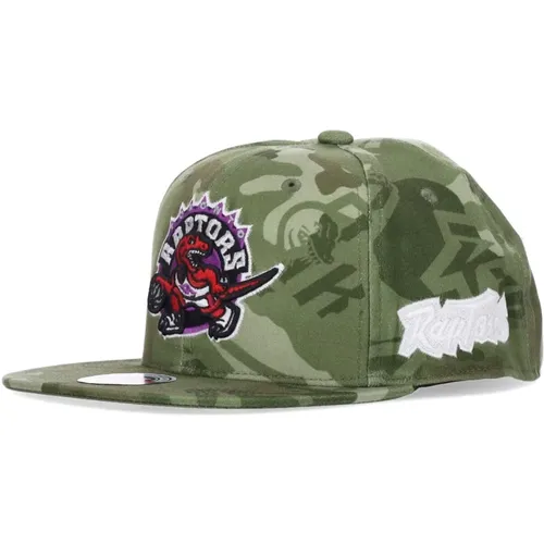 Caps, male, , Size: S NBA Tonal Camo Stretch Cap - Mitchell & Ness - Modalova