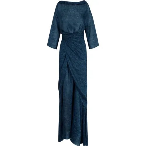 Wrap Dress Tokyo Print , female, Sizes: S, XL, M, XS, L - Cortana - Modalova