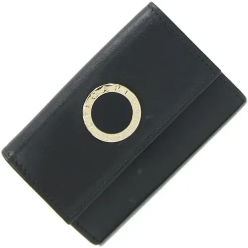 Pre-owned Accessories, female, , Size: ONE SIZE Pre-owned Leather key-holders - Bvlgari Vintage - Modalova