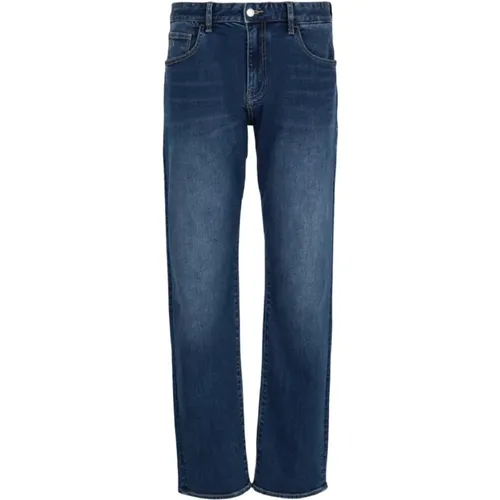 Slim Dark Jeans Ss24 , male, Sizes: W40, W32, W36, W29, W30, W31 - Armani Exchange - Modalova