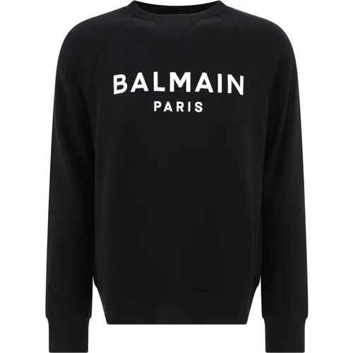 Paris Sweatshirt 100% Baumwolle - Balmain - Modalova