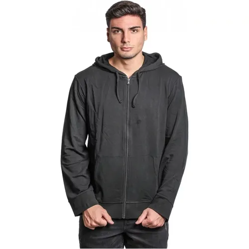 Zip-throughs, male, , Size: XL Hooded Sweatshirt with Zipper - Polo Ralph Lauren - Modalova