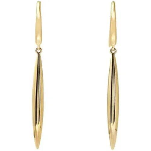 Pre-owned Jewellery, female, , Size: ONE SIZE Pre-owned Gold earrings - Tiffany & Co. Pre-owned - Modalova