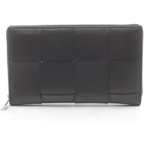 Pre-owned Wallets, male, , Size: ONE SIZE Pre-owned Leather wallets - Bottega Veneta Vintage - Modalova