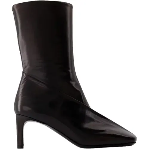 Leder boots Jil Sander - Jil Sander - Modalova