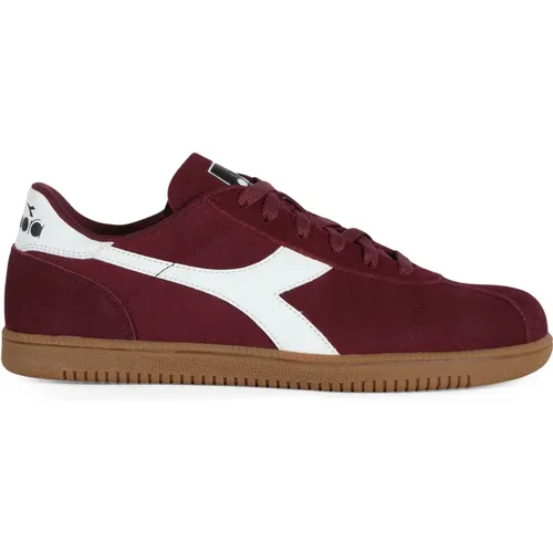 Suede Tokyo Sneakers mit Logo-Druck , Herren, Größe: 44 1/2 EU - Diadora - Modalova