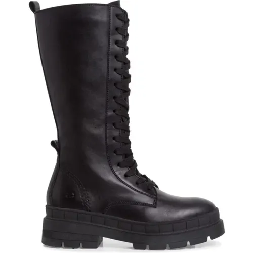 Casual Lace-Up Boots , female, Sizes: 7 UK - tamaris - Modalova