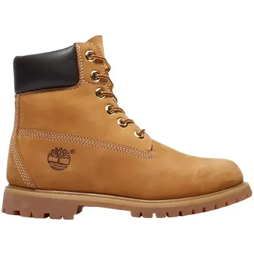 Hochwertige Wasserdichte Schnürstiefel für Frauen , Damen, Größe: 37 1/2 EU - Timberland - Modalova