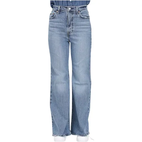 Levi's, Damen Ribcage Bell Sonoma Walks Denim Jeans , Damen, Größe: W25 - Levis - Modalova