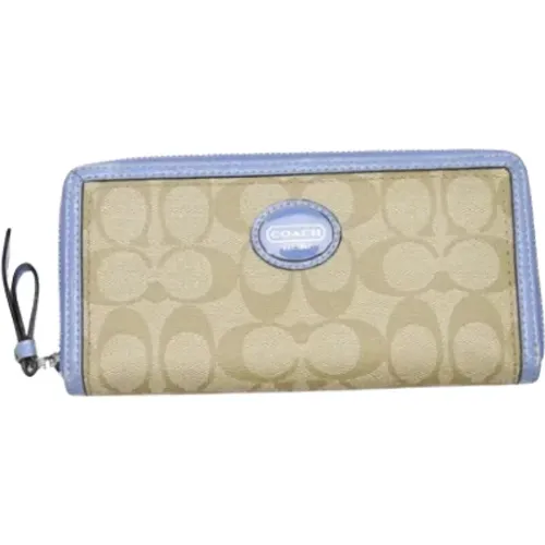 Pre-owned Wallets, female, , Size: ONE SIZE Pre-owned Leather wallets - Coach Pre-owned - Modalova