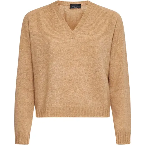 Camel Sweaters for Men , female, Sizes: S - Roberto Collina - Modalova