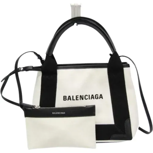 Pre-owned Tote Bags, female, , Size: ONE SIZE Pre-owned Canvas balenciaga-bags - Balenciaga Vintage - Modalova