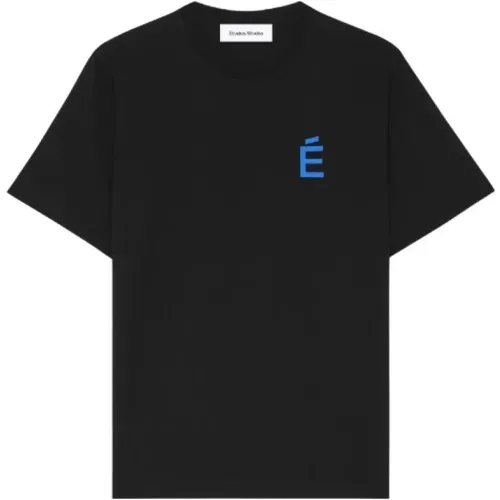T-Shirts, male, , Size: S Logo Print T-Shirts and Polos - Études - Modalova