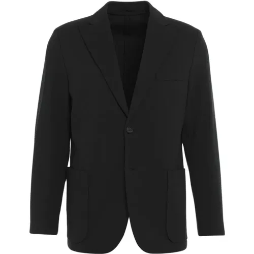 Blazers, male, , Size: M Single-Breasted Blazer Aw24 - Paolo Pecora - Modalova