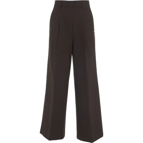 Trousers Aw24 , female, Sizes: XS - Ottod'Ame - Modalova