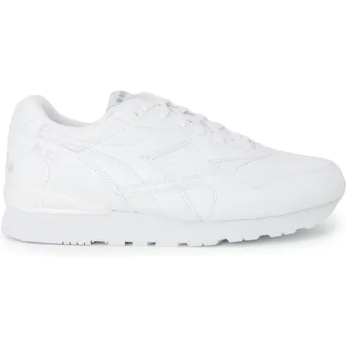 Lace-Up Sneakers in Faux Leather , male, Sizes: 10 UK - Diadora - Modalova