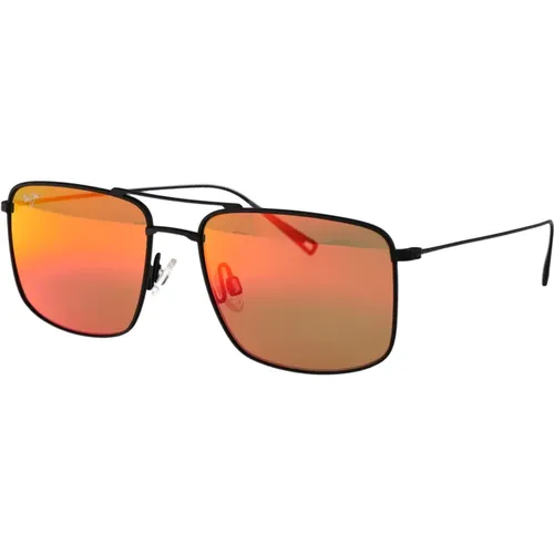 Stylish Sunglasses for Sunny Days , male, Sizes: 55 MM - Maui Jim - Modalova