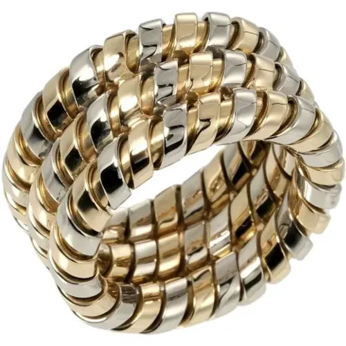 Pre-owned Jewellery, female, , Size: ONE SIZE Pre-owned Gold rings - Bvlgari Vintage - Modalova