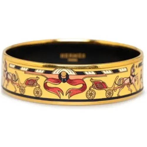 Pre-owned Jewellery, female, , Size: ONE SIZE Pre-owned Gold bracelets - Hermès Vintage - Modalova