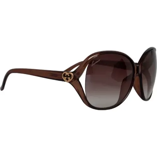 Pre-owned Accessories, female, , Size: ONE SIZE Pre-owned Plastic sunglasses - Gucci Vintage - Modalova