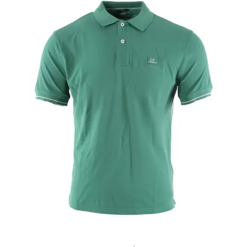 Polo Shirt with Unique Design , male, Sizes: M, S - C.P. Company - Modalova