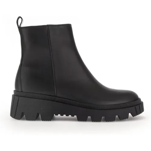 Damen Biker Boots, Stiefeletten, Bequeme Passform , Damen, Größe: 41 1/2 EU - Gabor - Modalova