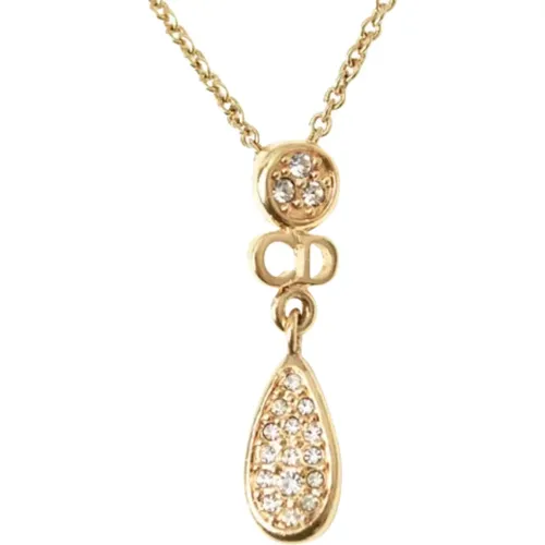 Pre-owned Jewellery, female, , Size: ONE SIZE Pre-owned Metal dior-jewelry - Dior Vintage - Modalova