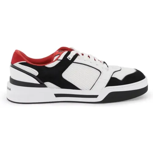 New roma sneakers , male, Sizes: 7 UK, 8 UK, 10 UK, 9 UK, 11 UK, 9 1/2 UK, 6 UK - Dolce & Gabbana - Modalova