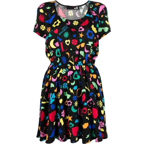 Daytime Dress , female, Sizes: XS - Love Moschino - Modalova