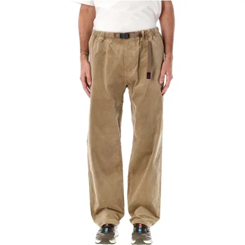 Cotton Blend Corduroy Chino Pants , male, Sizes: M, S, L - Gramicci - Modalova