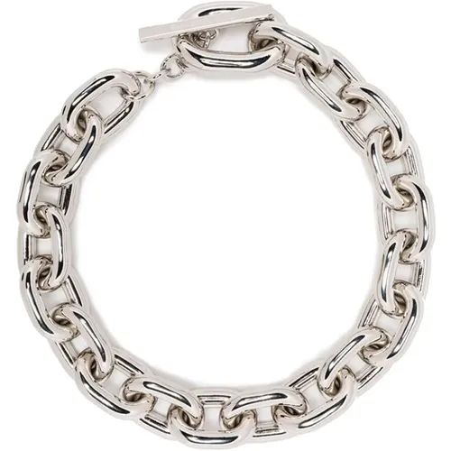 XL Link Necklace in Silver , female, Sizes: ONE SIZE - Paco Rabanne - Modalova