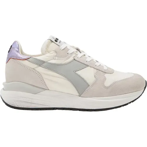 Sneakers, male, , Size: 4 US Light Grey Sneakers - Diadora - Modalova