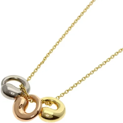 Pre-owned Jewellery, female, , Size: ONE SIZE Pre-owned Rose Gold necklaces - Tiffany & Co. Pre-owned - Modalova