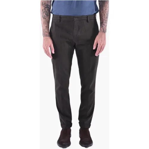 Chinos, male, , Size: W31 Regular Fit Pants - Dondup - Modalova